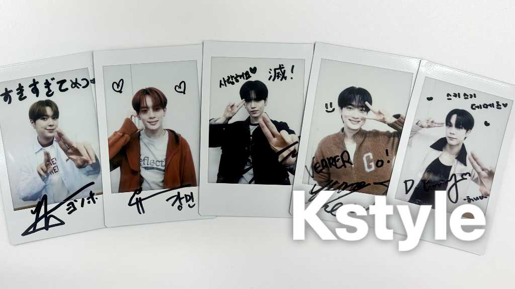 【Kstyle14周年】VERIVERYからお祝いメッセージが到着!直筆サイン入りチェキを各1名様にプレゼント