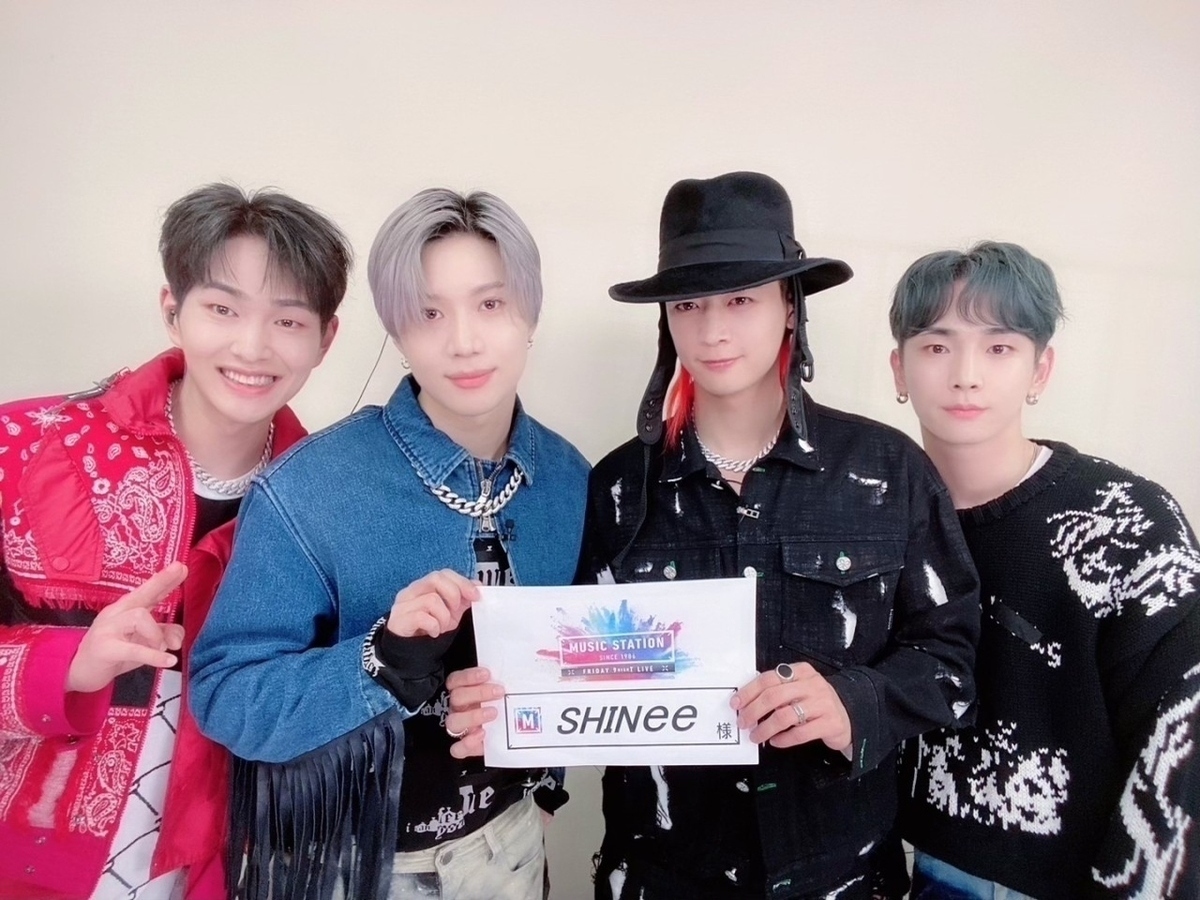 Shinee Mステ 出演が大反響 話題の Don T Call Me で日本全国を魅了 番組裏側のオフショットやメンバーコメントも公開 Kstyle