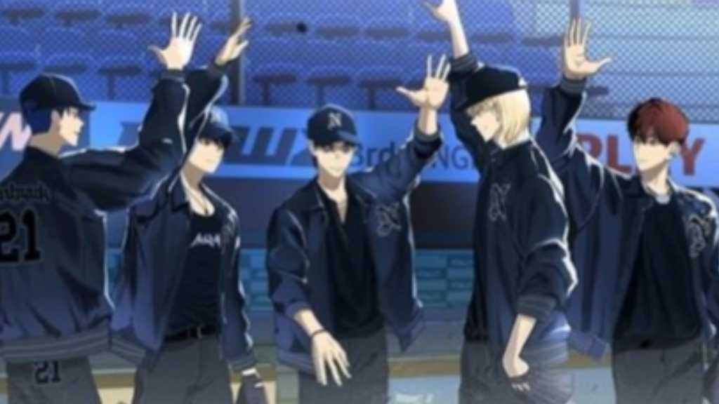 CUBE所属ボーイズグループNOWZ、野球漫画の主人公に！3rdシングル「Play Ball」イラストポスターを公開