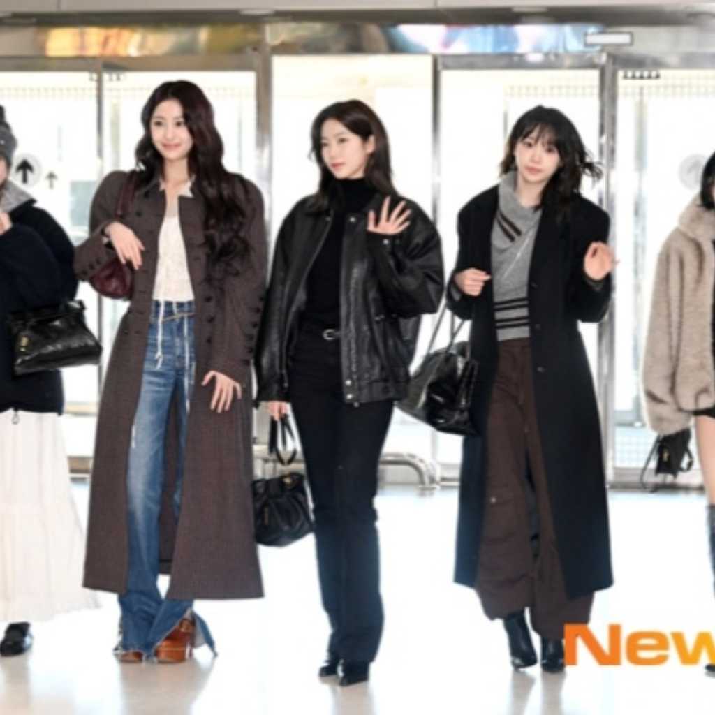 【PHOTO】LE SSERAFIM「第40回ゴールデンディスクアワード」のため台湾へ出国(動画あり)