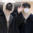 【PHOTO】BTS ジミン＆ジョングク、日本でのスケジュールのため出国…入隊控え揃って空港に登場（動画あり）