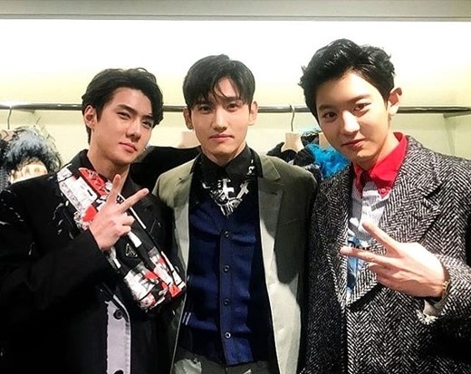 東方神起 チャンミン Smの弟たちに ありがたいやつら Exo セフン チャンヨルと仲良しショット Kstyle