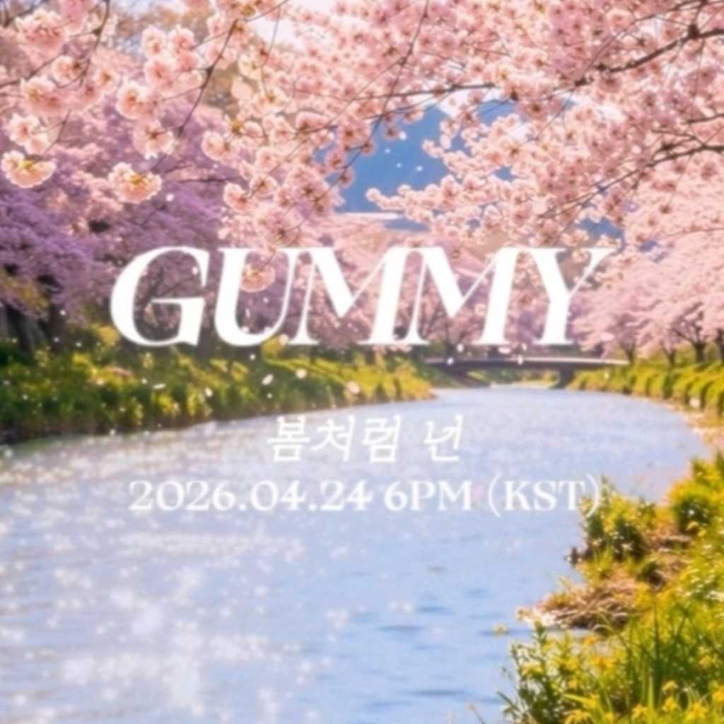 GUMMY、デュエットシーズンソング「春のように君は」を4月24日にリリース決定!