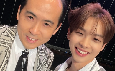 TO1 小林大悟、トレンディエンジェル 斎藤司との2ショットを公開「コラボしていただきありがとうございます」