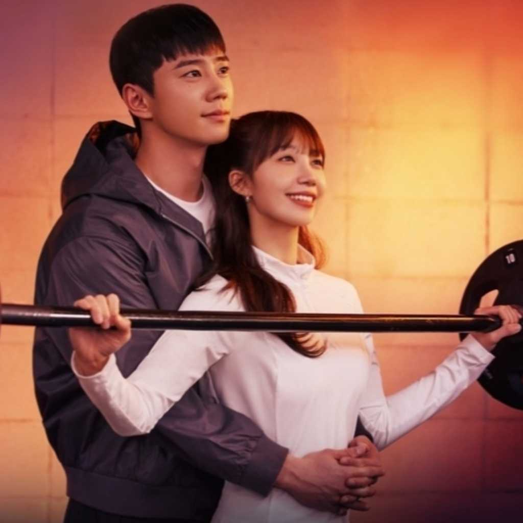 イ・ジュニョン＆Apink チョン・ウンジ、筋トレ中に超密着！？新ドラマ「24時ヘルスクラブ」カップルポスターを公開