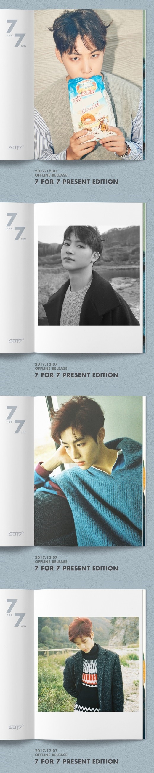 GOT7 マーク＆JB、リパッケージアルバム「7 FOR 7 PRESENT EDITION