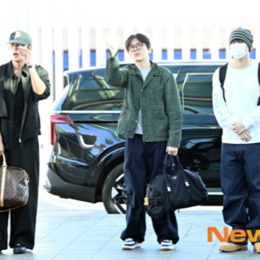 【PHOTO】MONSTA X ミニョク＆キヒョン＆ジュホン、ワールドツアーのためアメリカへ出国