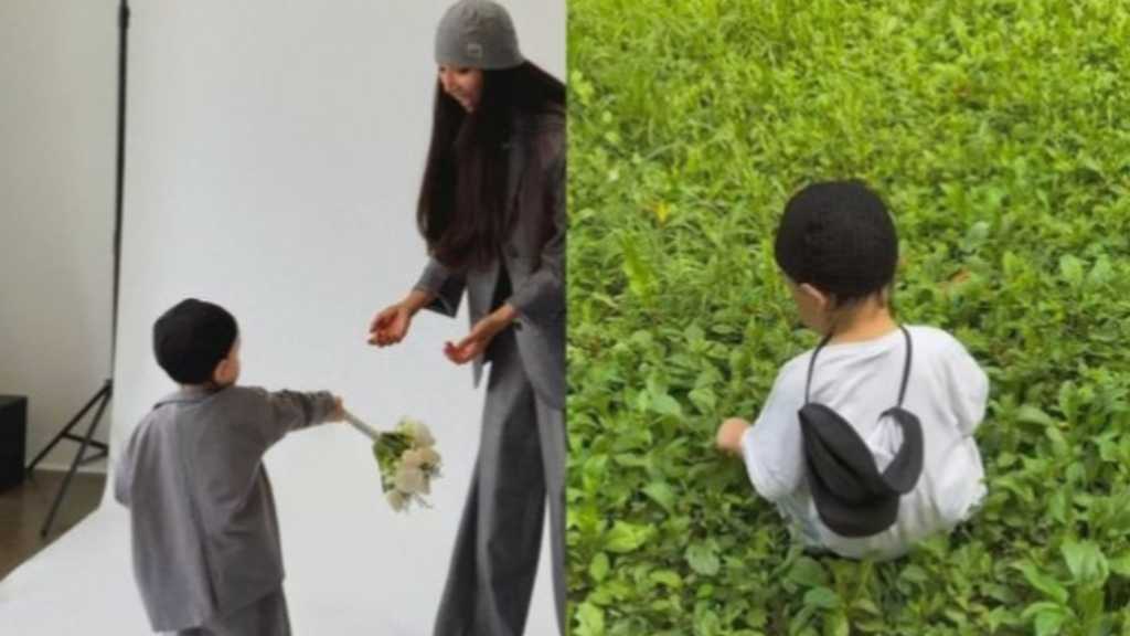 ムン・ガビ、チョン・ウソンとの子供を初公開…成長した近況ショットが話題