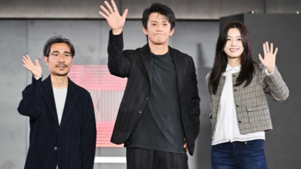 【PHOTO】ハン・ヒョジュ＆小栗旬＆月川翔監督、Netflix「匿名の恋人たち」舞台挨拶に出席