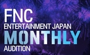 FNC ENTERTAINMENT JAPAN主催「MONTHLY AUDITION8」本日より受付開始！キッズも参加可能
