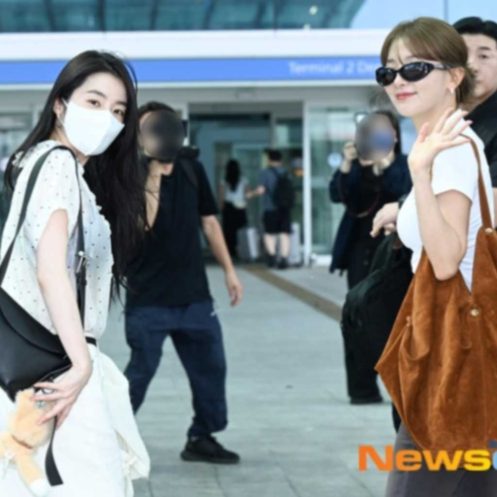 【PHOTO】Red Velvet アイリーン＆スルギ、海外スケジュールのため中国へ出発