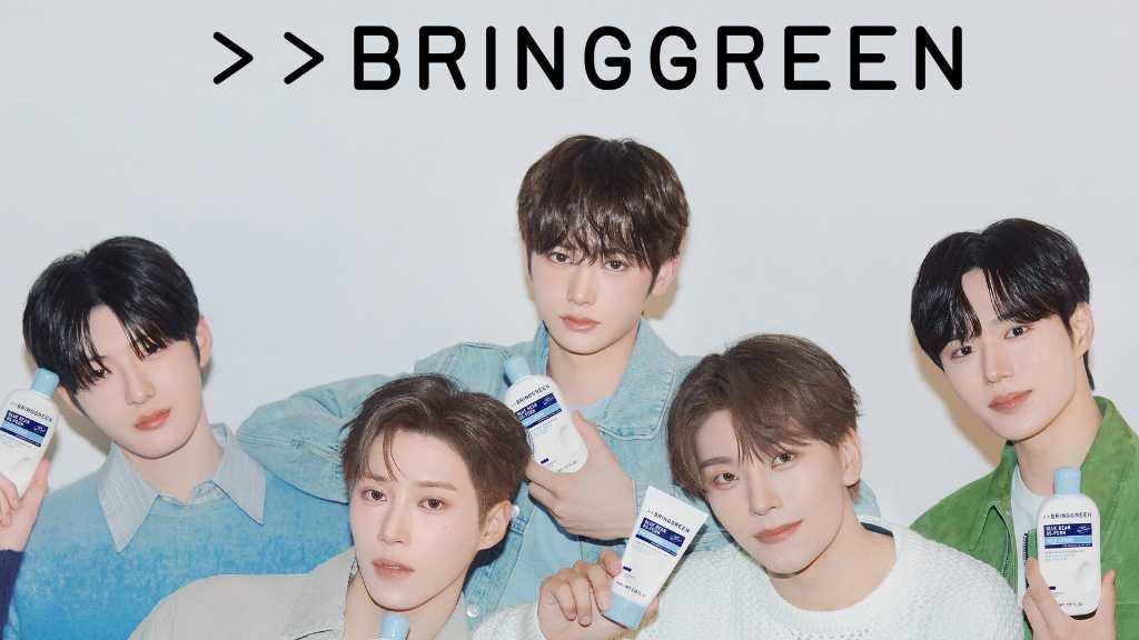 ALPHA DRIVE ONE、韓国スキンケア「BRINGGREEN」ブランドアンバサダーに就任！爽やかなビジュアルが公開