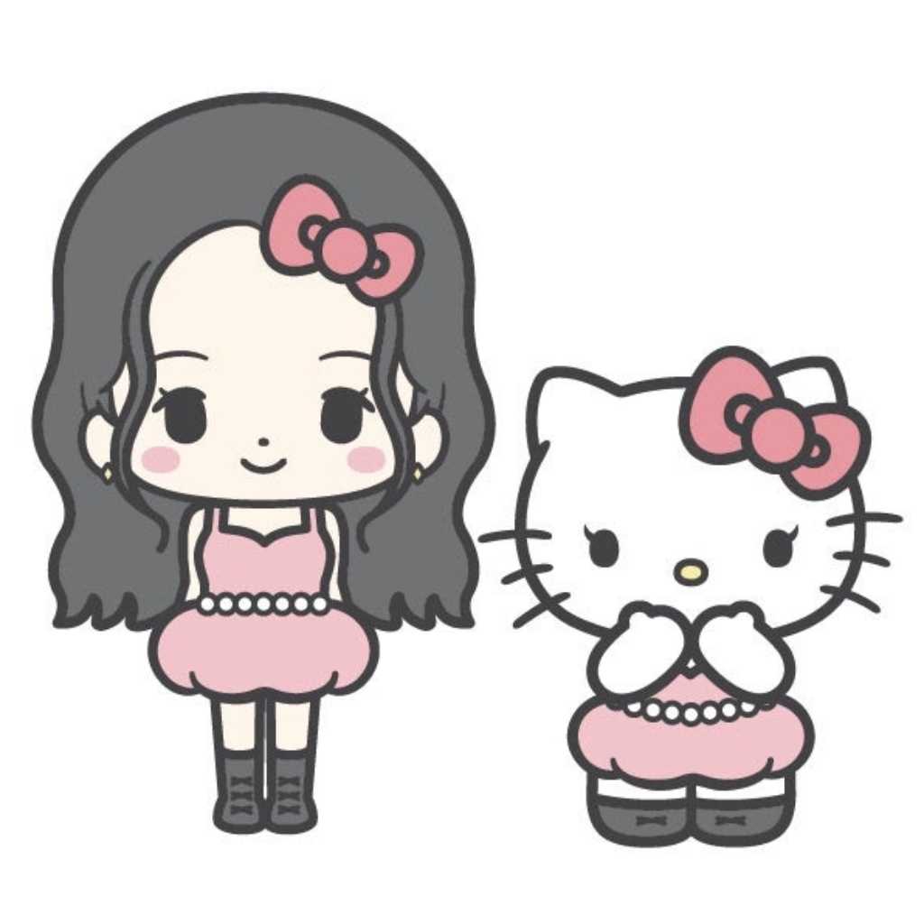 BLACKPINK ジス「ハローキティ」とのコラボアイテムを日本で2月27日より発売！数量限定グッズも