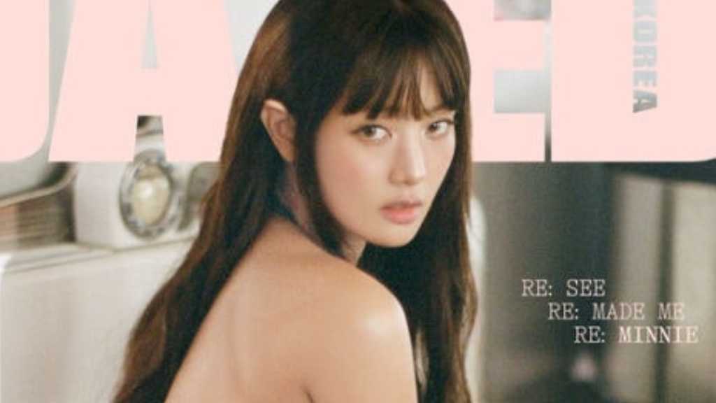 i-dle ミンニ、雑誌カバーで大胆にバックレスを披露…自身に影響を与えた人物を明かす