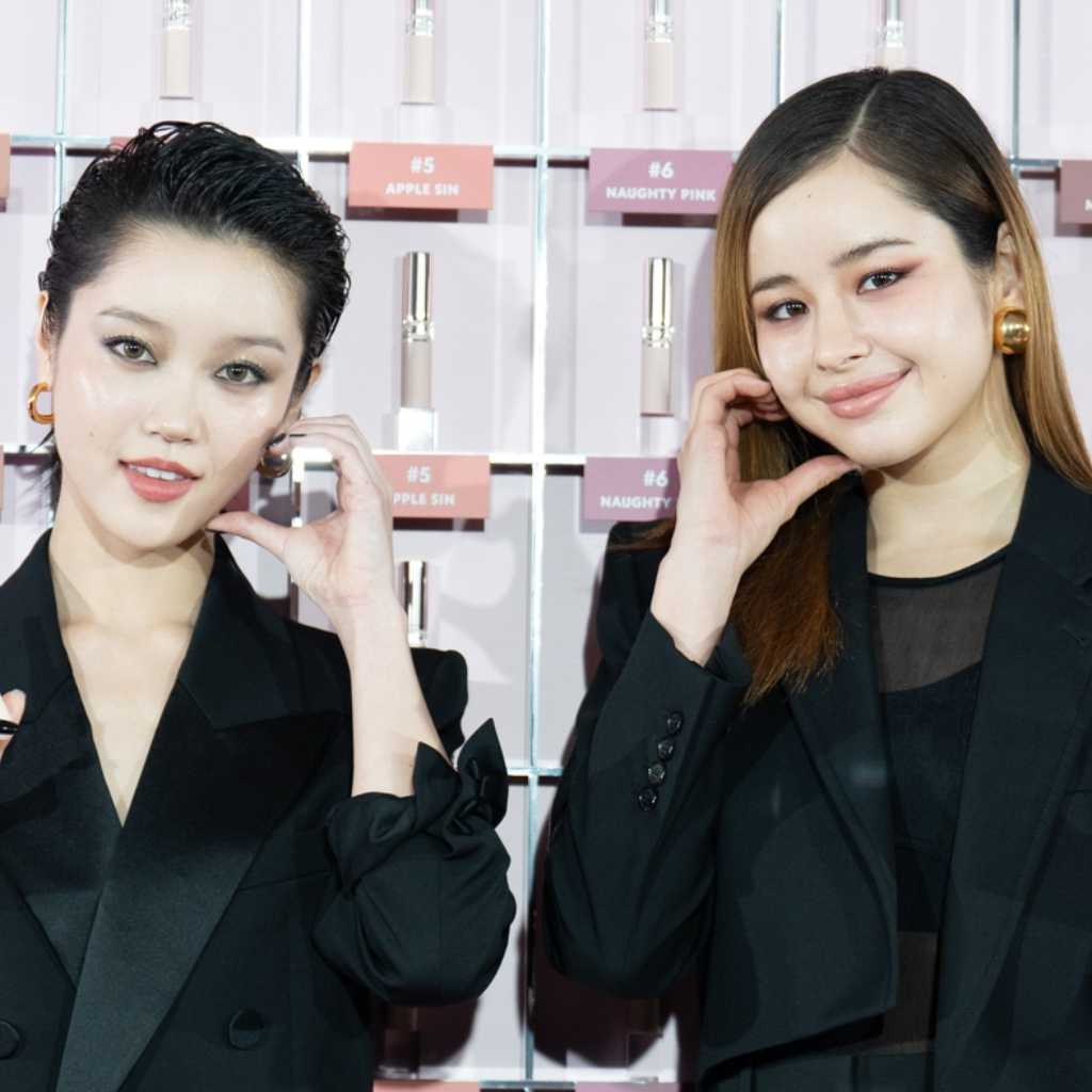 【PHOTO】XGのCHISA＆HARVEY、ステージメイクのこだわりは？YSLイベントでファンにメッセージも「皆さんの愛がパワーに」