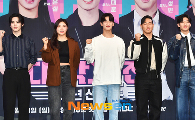 【PHOTO】WEi キム・ヨハン＆DEXら、MBCの新番組「大学体戦：少年選手村」制作発表会に出席