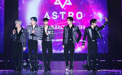 REPORT】ASTRO、待望の日本公演で感無量！過去最高の4万人を動員「いつか入隊中のMJも一緒にドームで」 - Kstyle