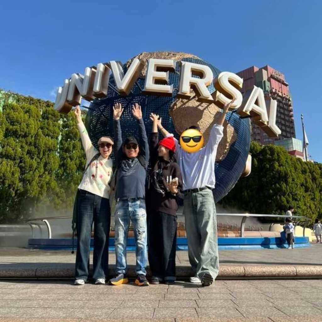 パク・ミソン、家族旅行でUSJを満喫…乳がん闘病中も前向きに「たくさん笑って食べて歩いた」