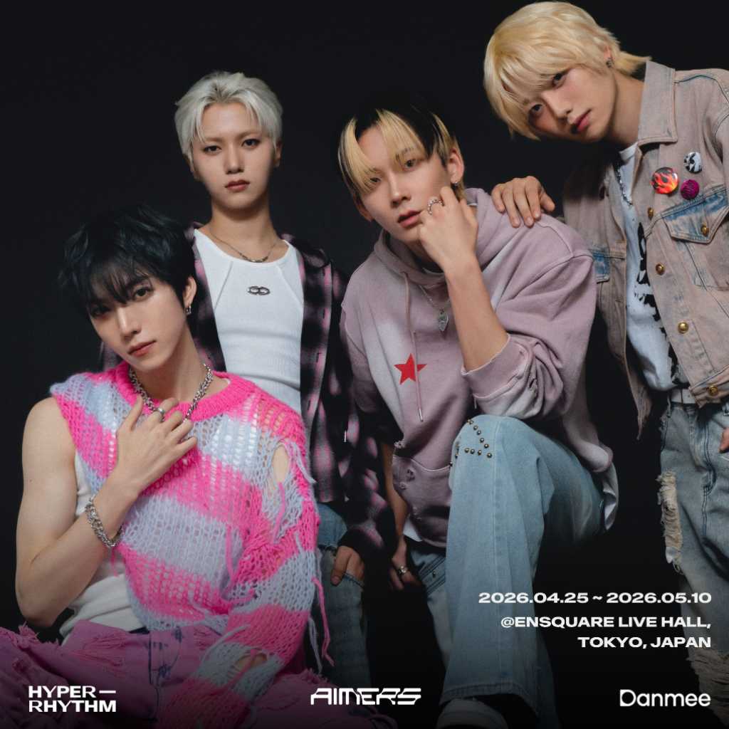 AIMERS、新体制での来日公演が決定!3月27日よりチケット販売開始