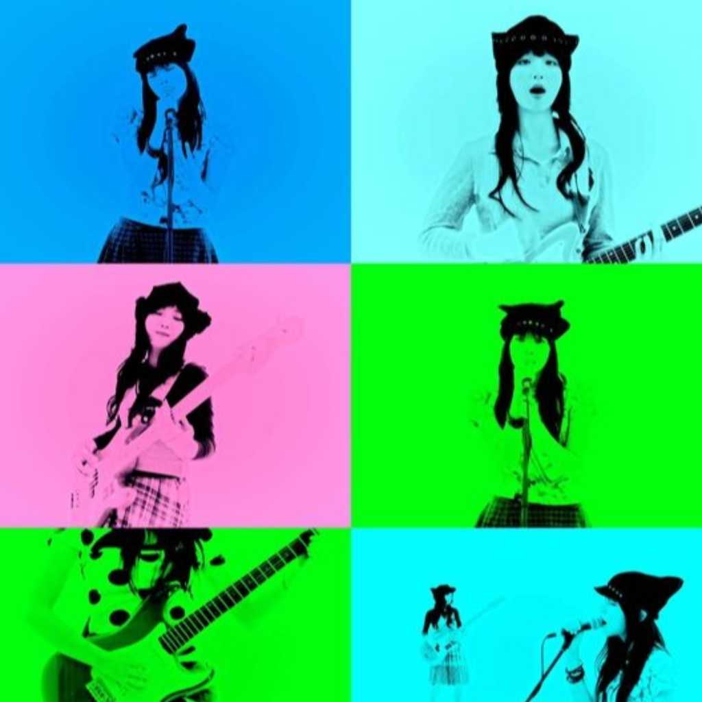 新ガールズバンドA I W E O、正式デビュー前に収録曲「00FF00」MVを先行公開…多彩なカラーを活用