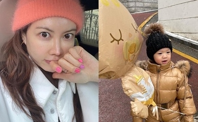 ヤン・ミラ、第2子妊娠を報告…息子の可愛い写真も公開「兄弟ができたよ」