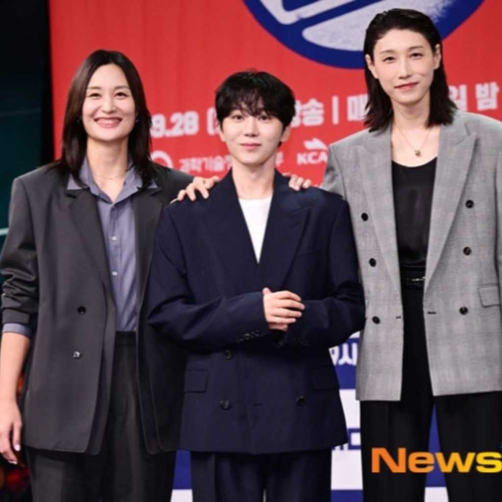 【PHOTO】SEVENTEEN スングァン&ピョ・スンジュら、新バラエティ「新人監督キム・ヨンギョン」制作発表会に出席