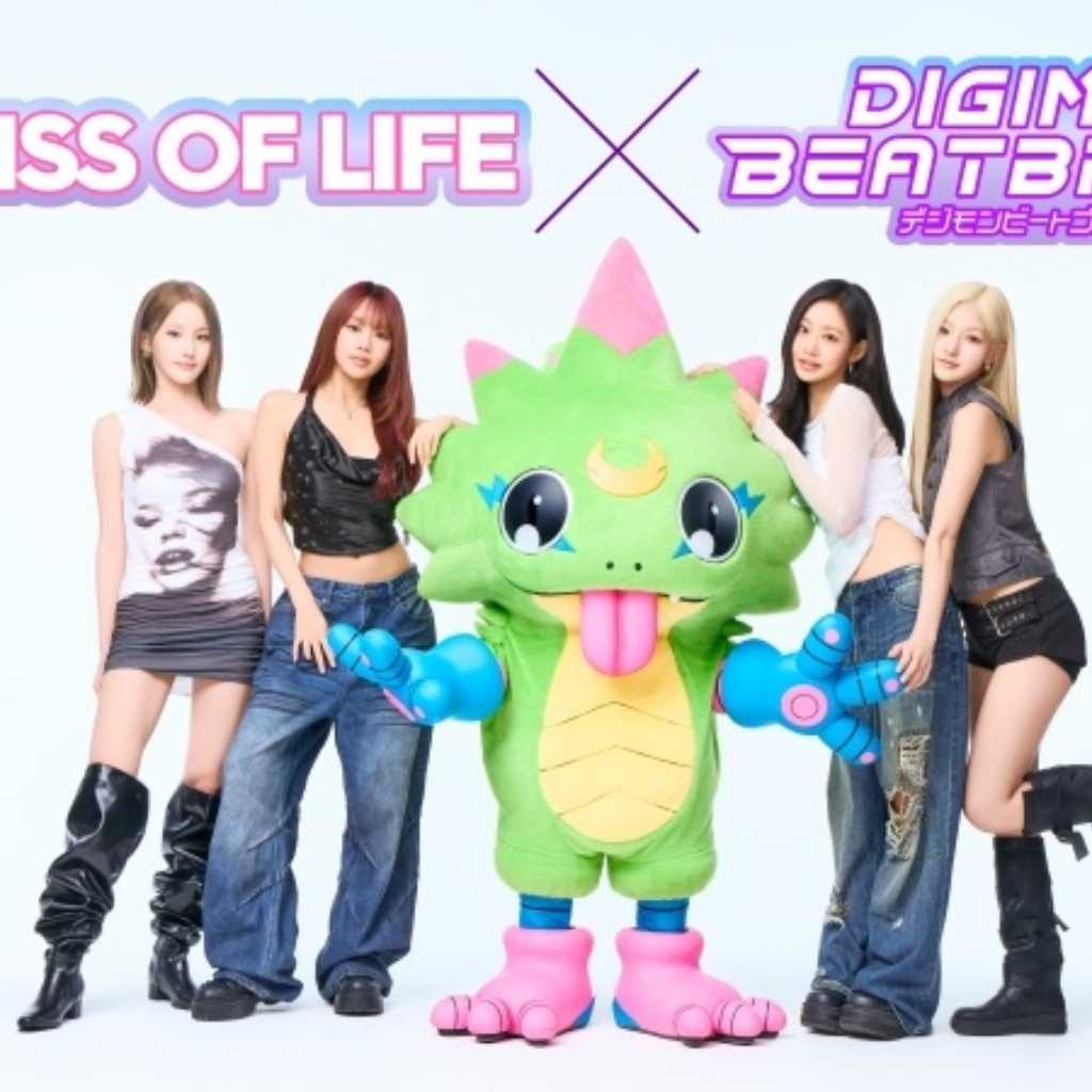 KISS OF LIFE、日本アニメ「DIGIMON BEATBREAK」エンディングテーマのノンクレジット映像が公開!