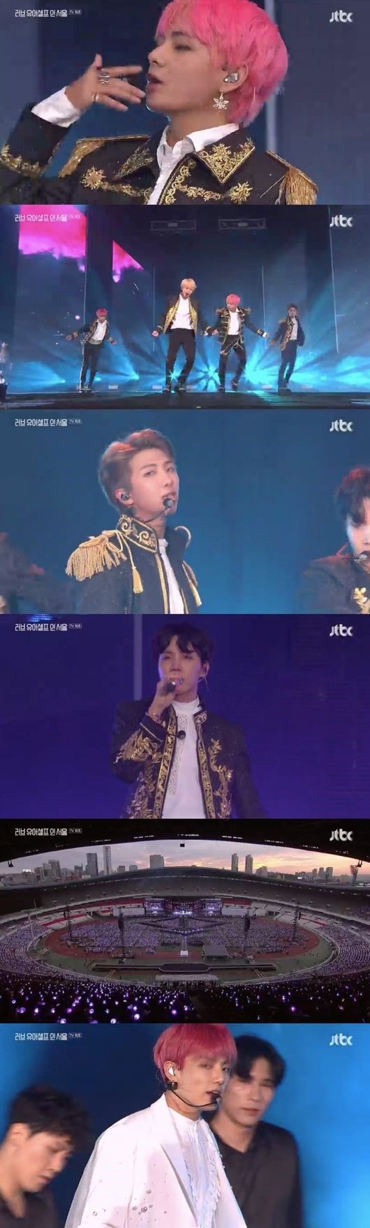 Bts 防弾少年団 テレビで初めて Love Yourself In Seoul の模様を放送 7人の成長を再び実感 Kstyle