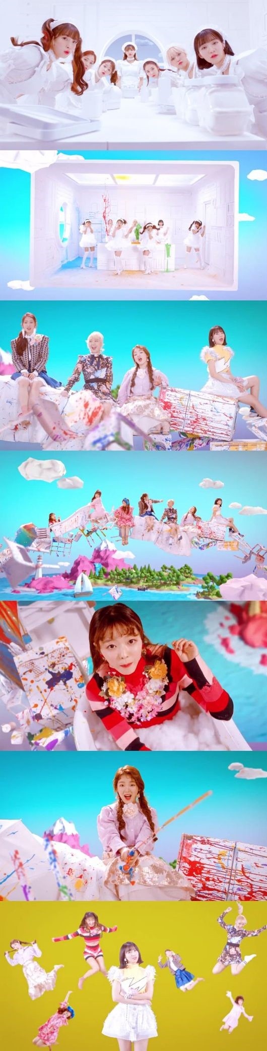Oh My Girl タイトル曲 Coloring Book Mv公開 可愛い歌詞とサビに 注目 Kstyle