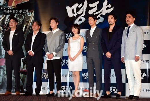 Photo リュ スンリョンから大谷亮平まで 映画 バトル オーシャン 海上決戦 マスコミ試写会に登場 豪華キャスト Kstyle