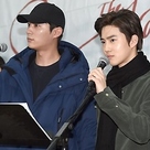 【PHOTO】EXO スホ＆VIXX レオ＆f(x) ルナら、ミュージカル「The Last Kiss」リハーサルに出席