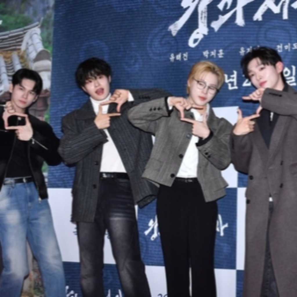 【PHOTO】Wanna One、6人がサプライズ登場!映画「王と生きる男」VIP試写会に出席…パク・ジフンを応援