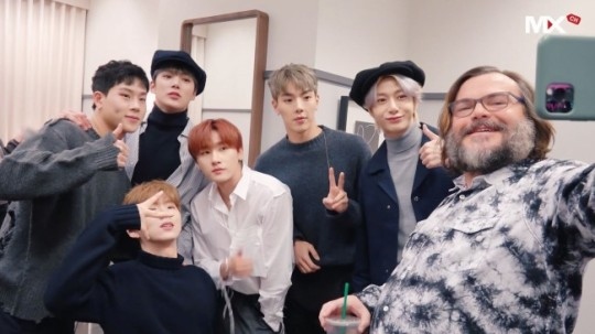 Monsta X 世界的トップスタージャック ブラックからコラボの提案 特別な出会い 動画あり Kstyle