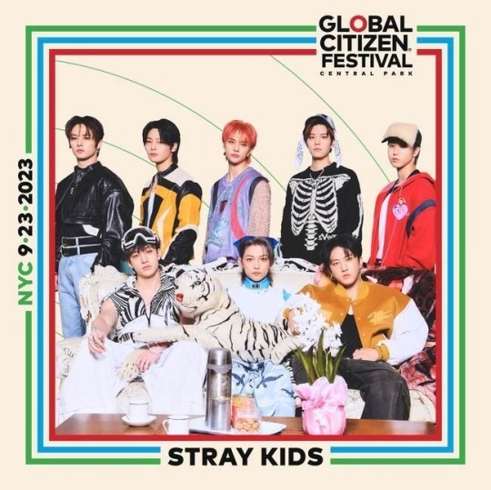 Stray Kids、米「2023 Global Citizen Festival」に初出演が決定