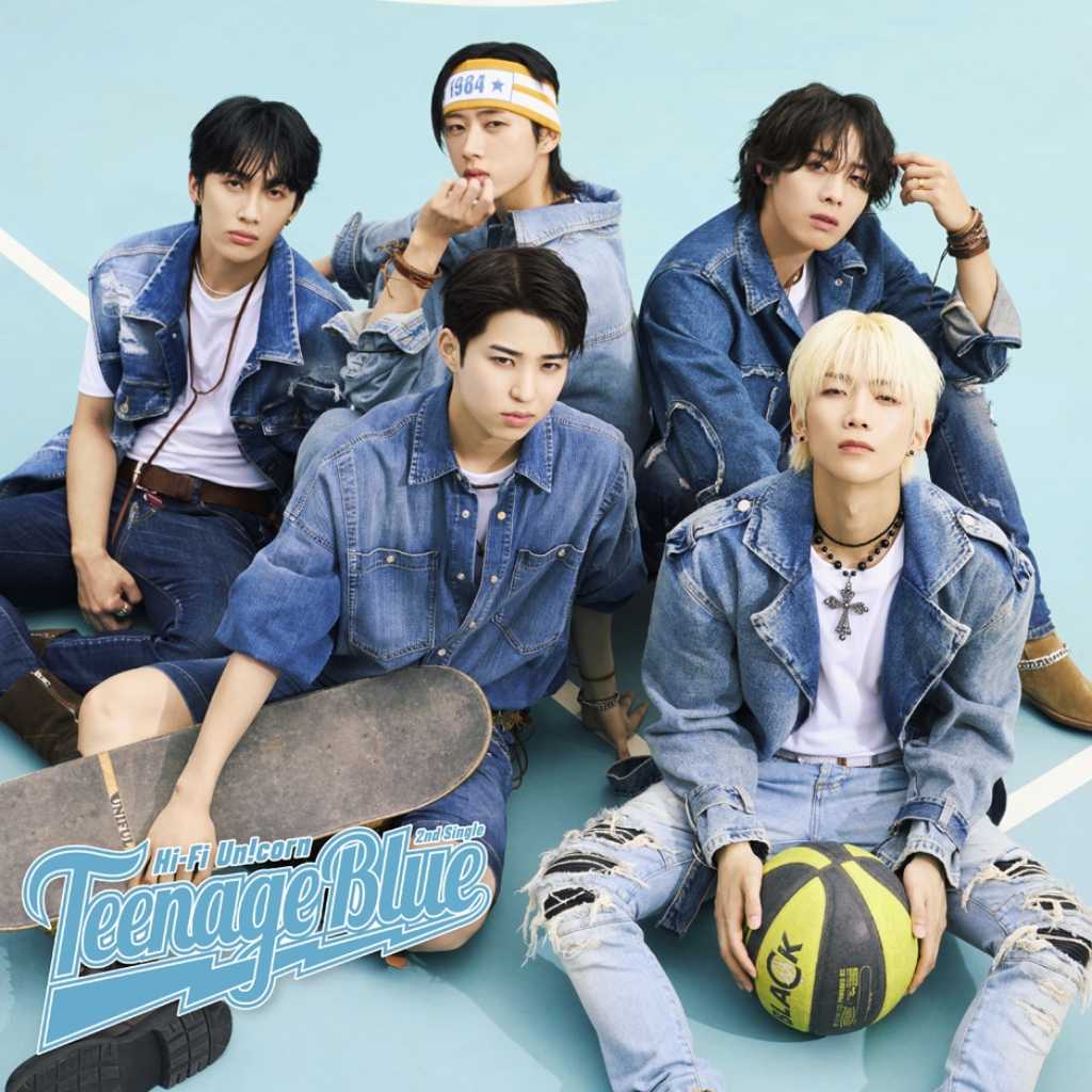 Hi-Fi Un!corn、2ndシングル「Teenage Blue」ジャケット写真を公開！リリースイベントも開催決定