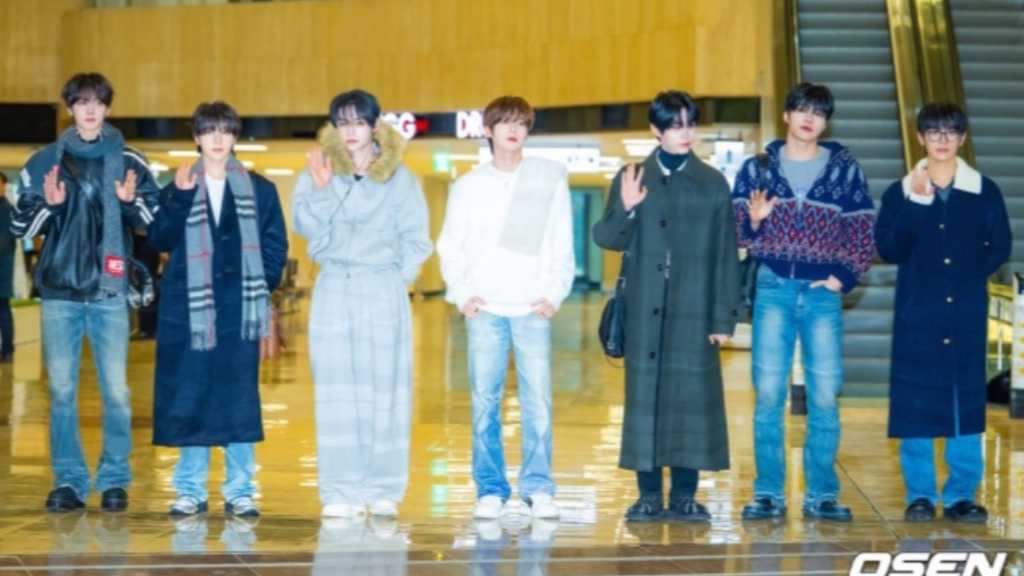 【PHOTO】ZEROBASEONE「MUSIC BANK」日本公演のため出国