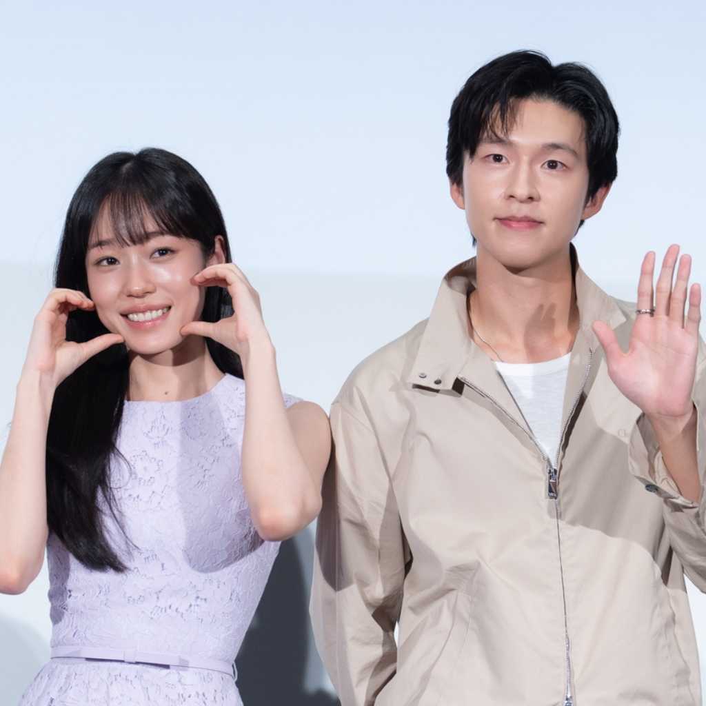 ホン・ギョン、ノ・ユンソ、IZ*ONE出身キム・ミンジュ、日本でファンサ炸裂!映画「君の声を聴かせて」舞台挨拶に登場(フル動画)