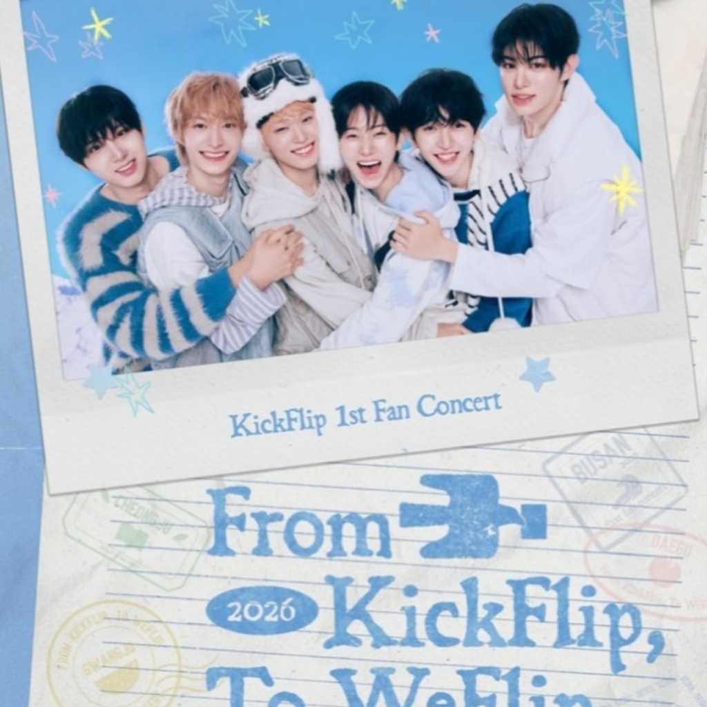 KickFlip、デビュー1周年記念のファンコンサートが2026年1月に開催決定