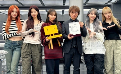 LE SSERAFIM、新海誠監督と対面！お互いがファン心明かす「夢のような時間」