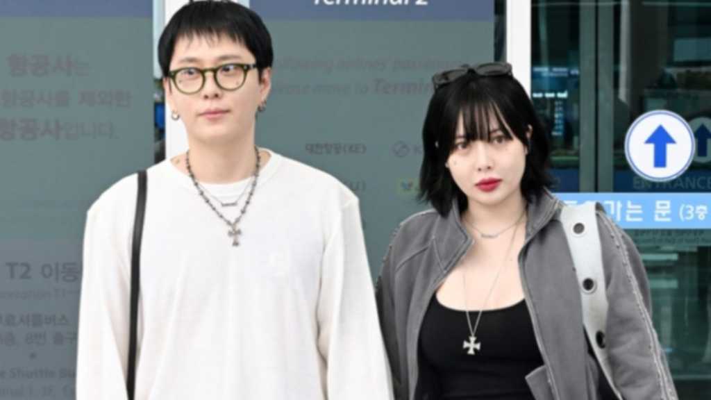 【PHOTO】キム・ヒョナ＆元Highlight ヨン・ジュンヒョン、夫婦で空港へ！シンガポールに出国（動画あり）