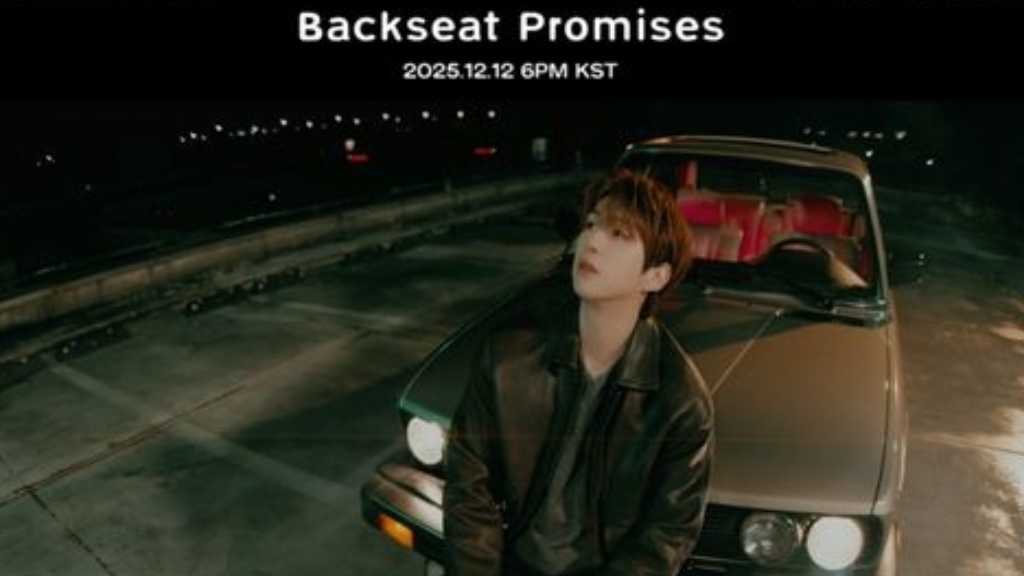 カン・ダニエル、タイトル曲「BACKSEAT PROMISES」トラックビデオを公開…英語の歌詞に注目