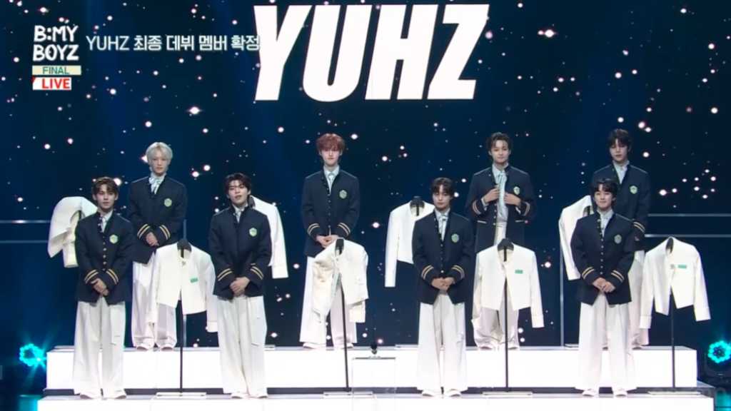 ボイプラ出身の日本人ヒョウが最終1位に！「B:MY BOYZ」デビューメンバー8人決定…グループ名は「YUHZ」