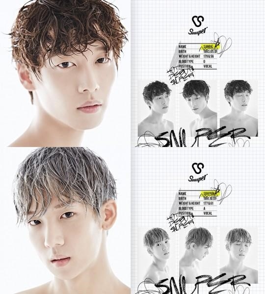 新人グループSNUPER、メインボーカル2人のイメージ公開“純粋＆セクシー ...