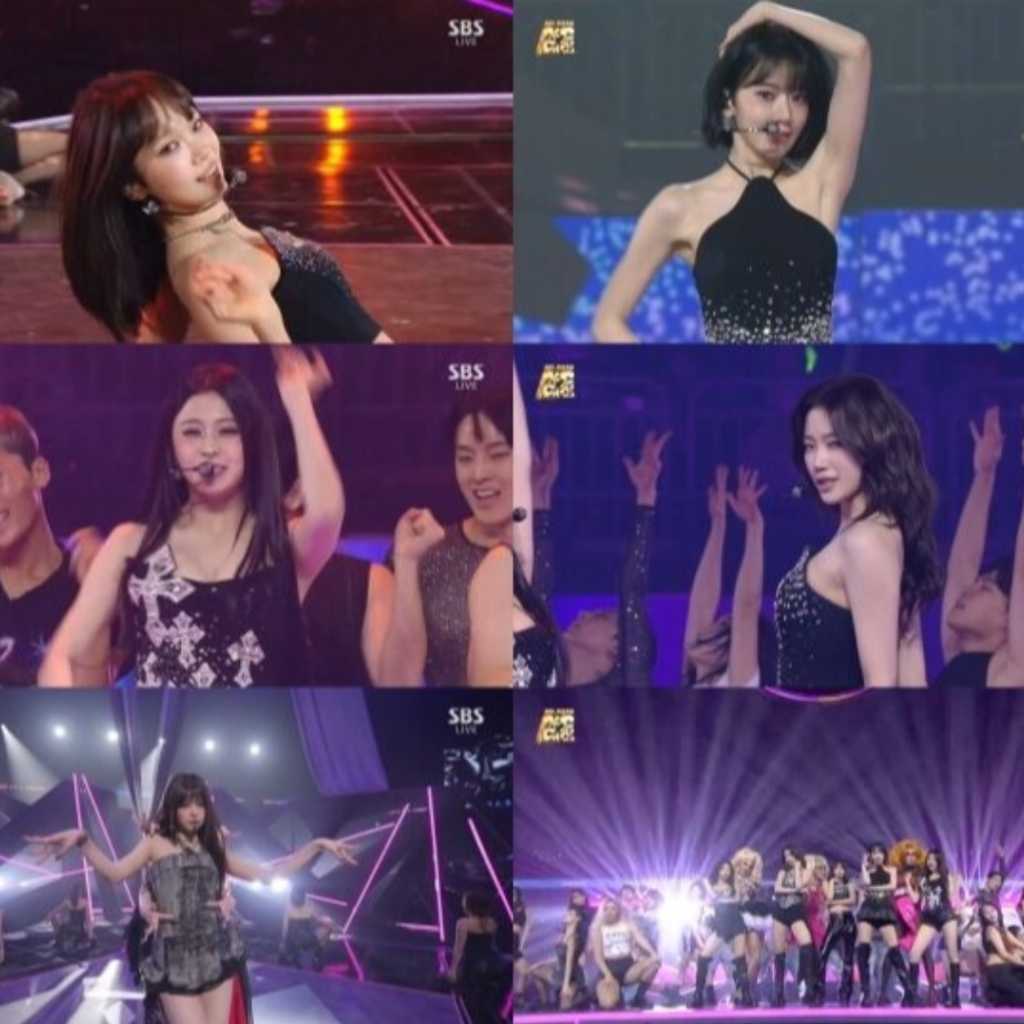 LE SSERAFIM、ドラァグクイーンも登場！「2025 SBS歌謡大典」で圧巻のステージを披露