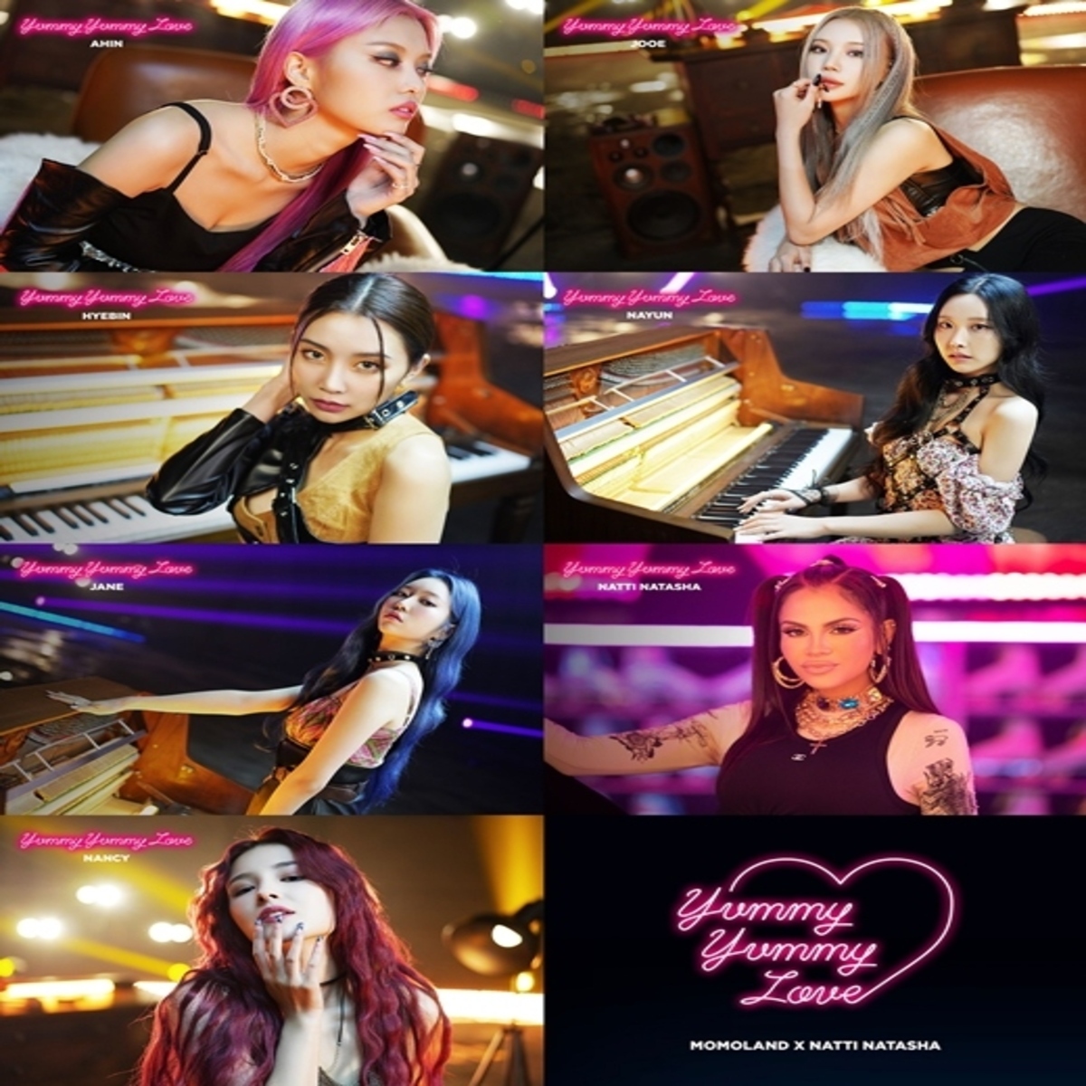 Momoland デジタルシングル Yummy Yummy Love 予告イメージ第1弾を公開 Kstyle