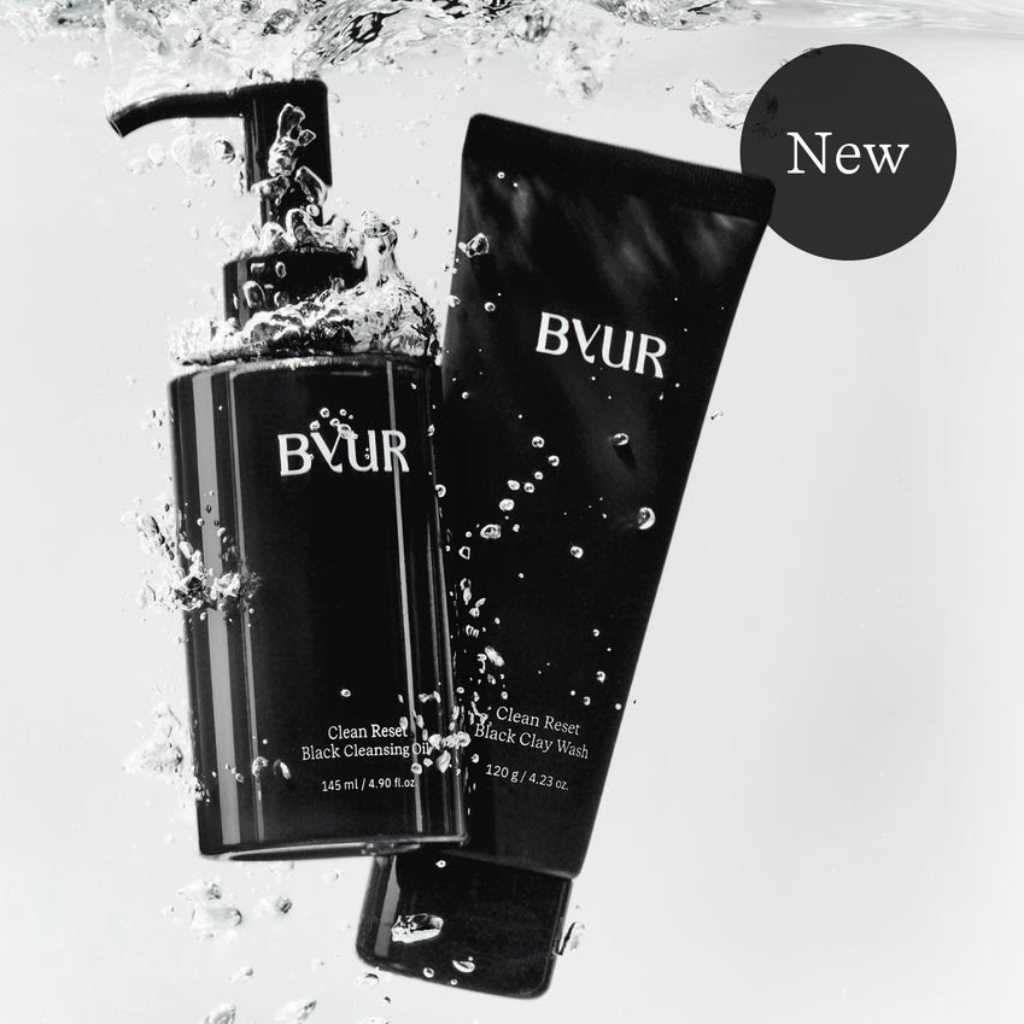 韓国コスメ「ByUR」黒のクレンジングオイル＆洗顔フォームを10月15日より先行発売