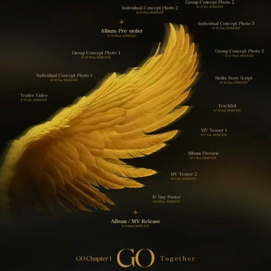 CIX、8th EP「GO Chapter 1 : GO Together」で9月8日にカムバック！新たな物語を予告