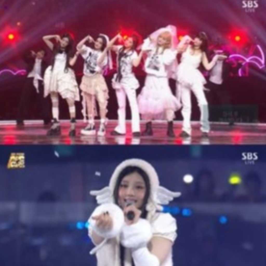 ILLIT「2025 SBS歌謡大典」で“幽霊新婦”に変身!ウォンヒ&BOYNEXTDOOR ウンハクのコラボステージも話題に