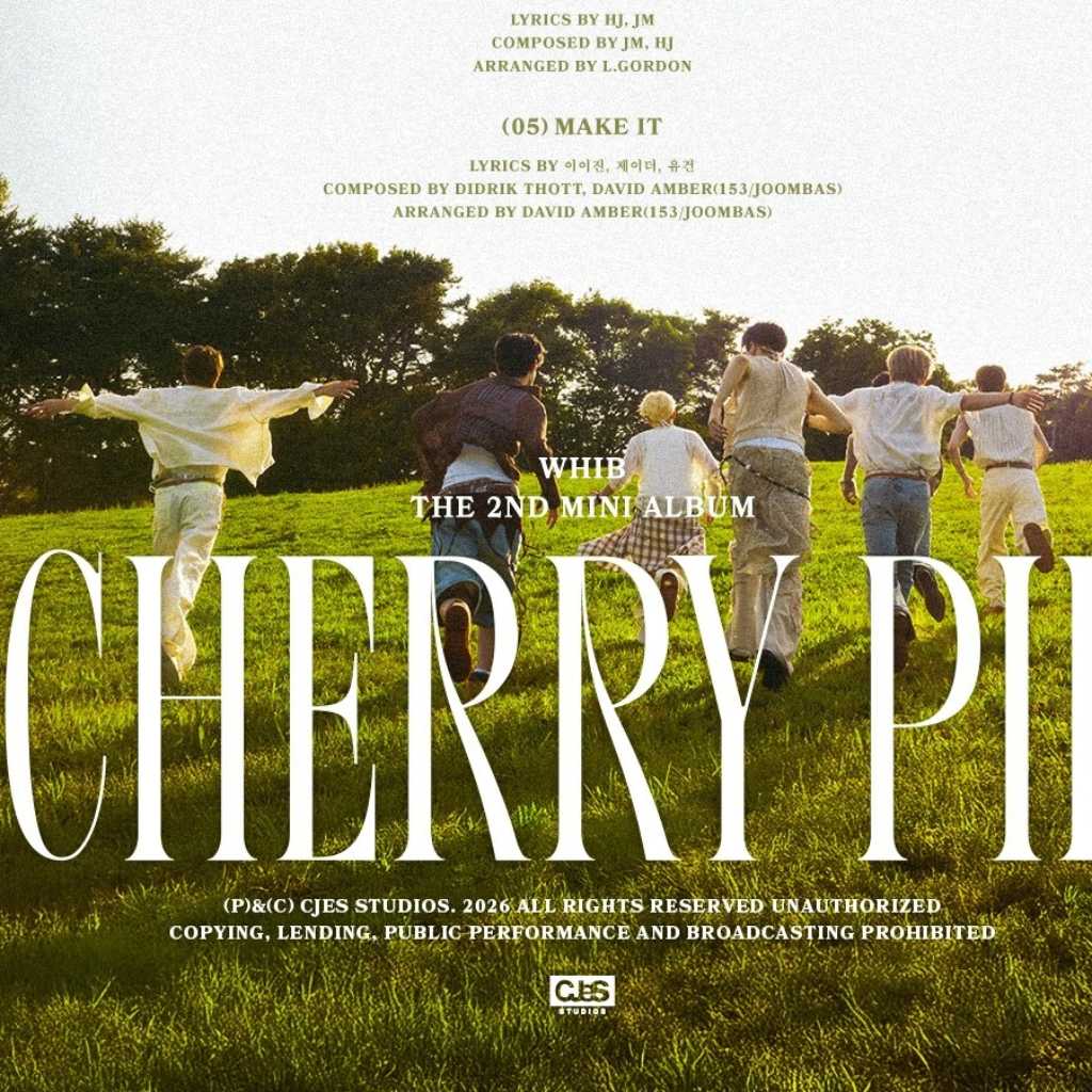 WHIB、2ndミニアルバム「CHERRY PIE」を8月5日にリリース！スケジューラ＆トラックリスト公開