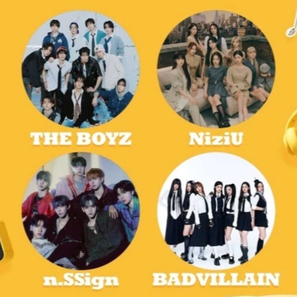 THE BOYZ、NiziU、n․SSign、BADVILLAIN「ASEA 2025」出演決定！5月にKアリーナ横浜で開催